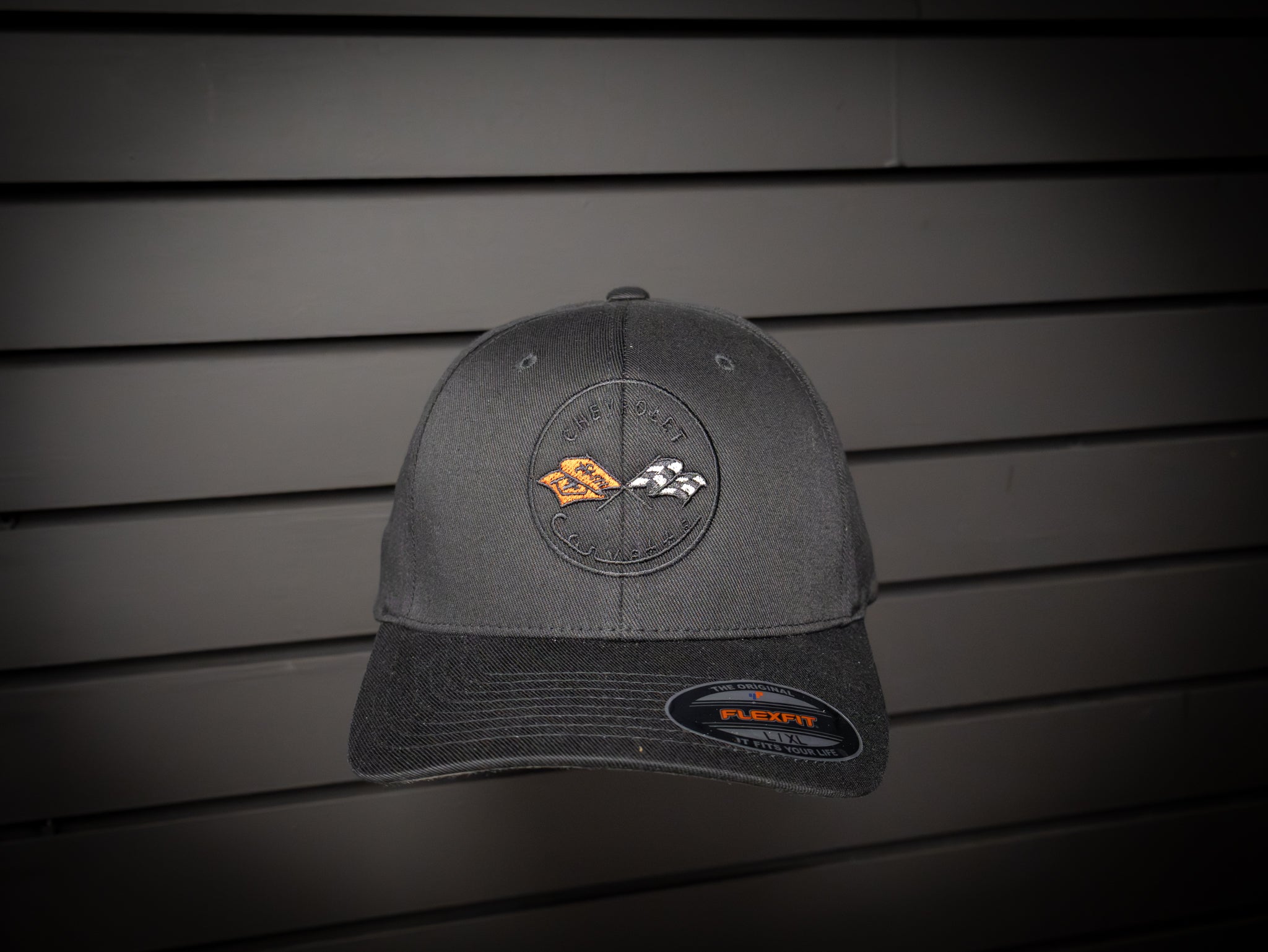 C4 Corvette Logo Flexfit Hat