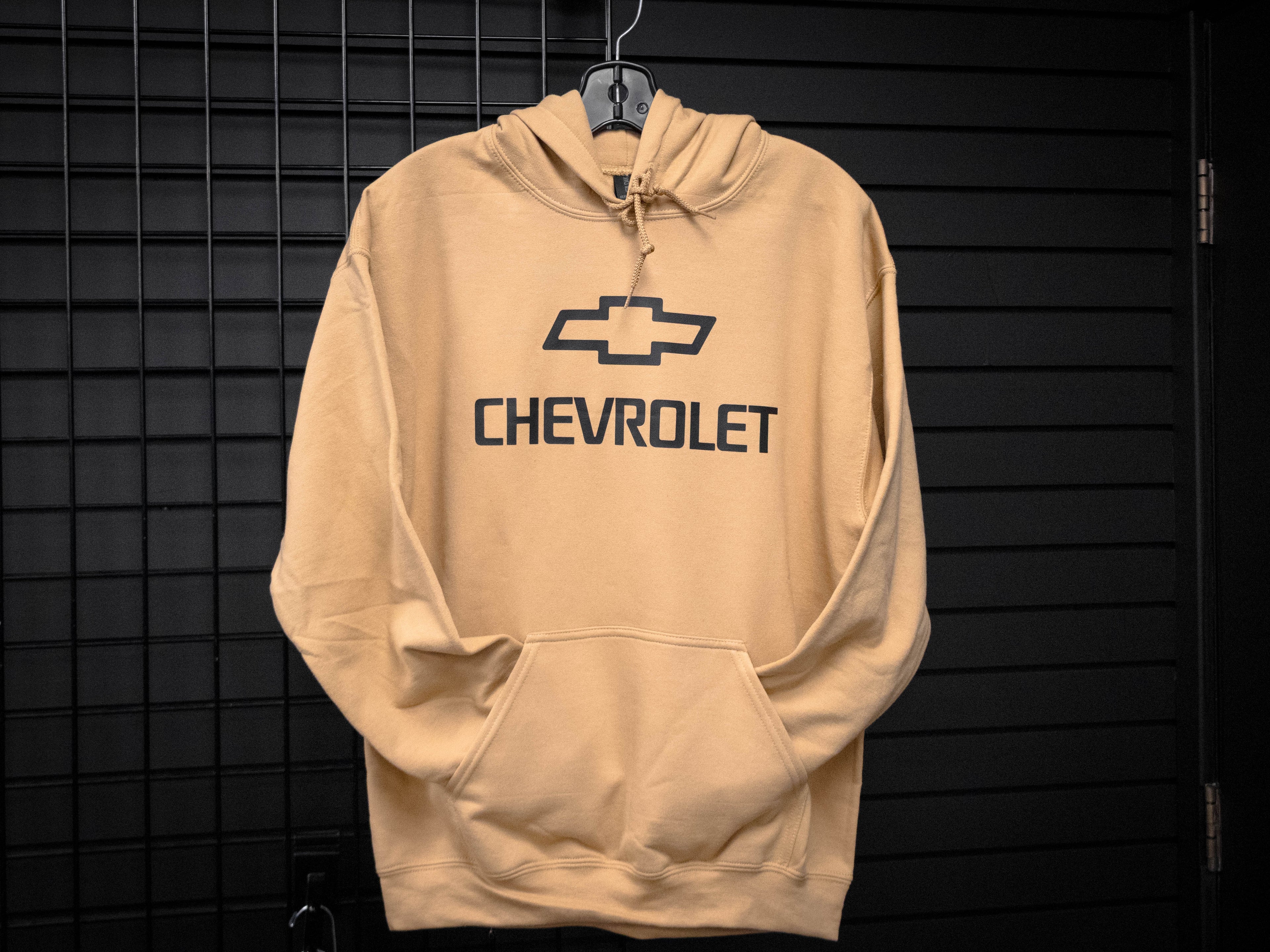 Tan Chevrolet w/ Large Black Logo