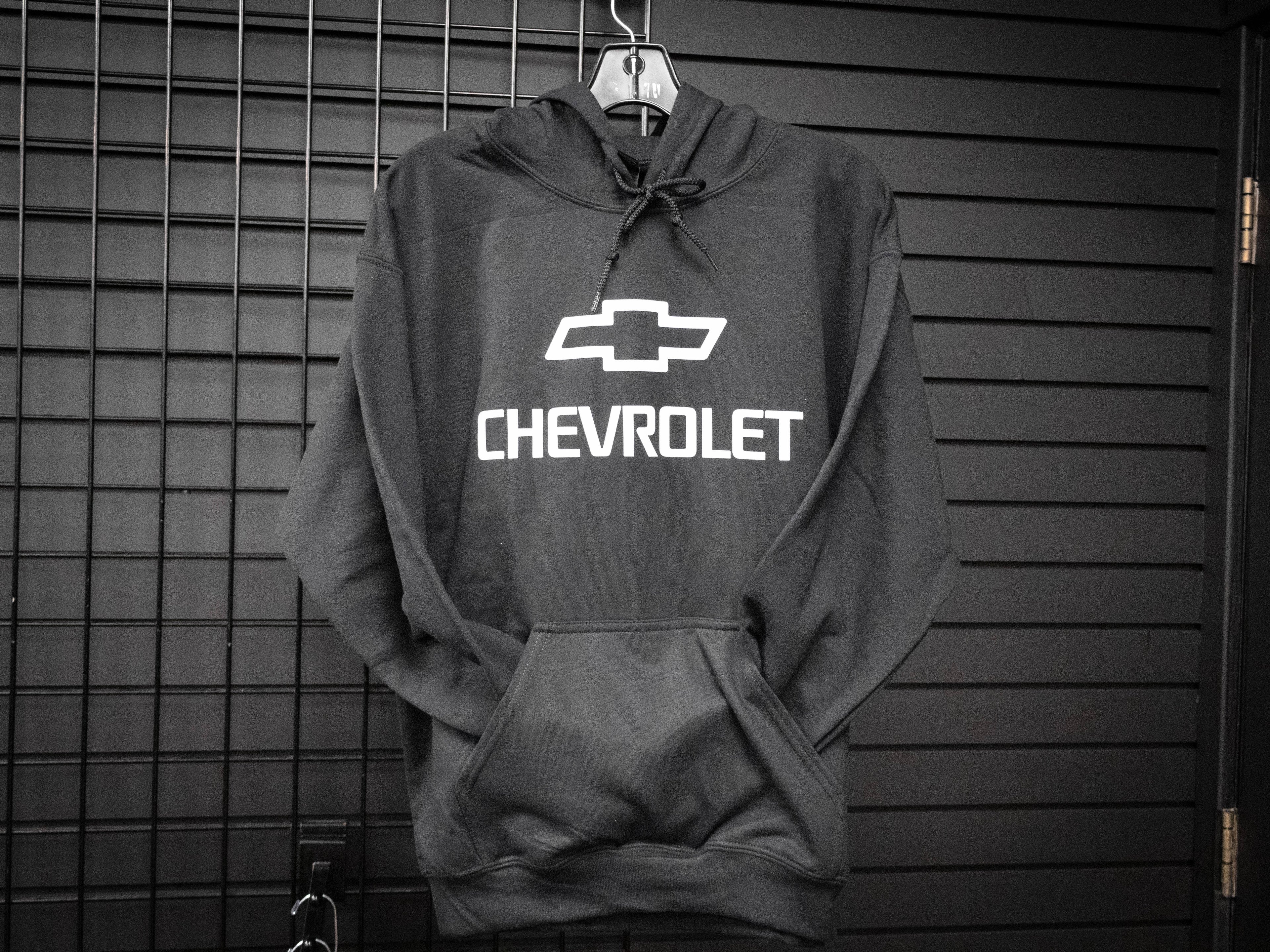 Black Chevrolet w/ Large White Logo