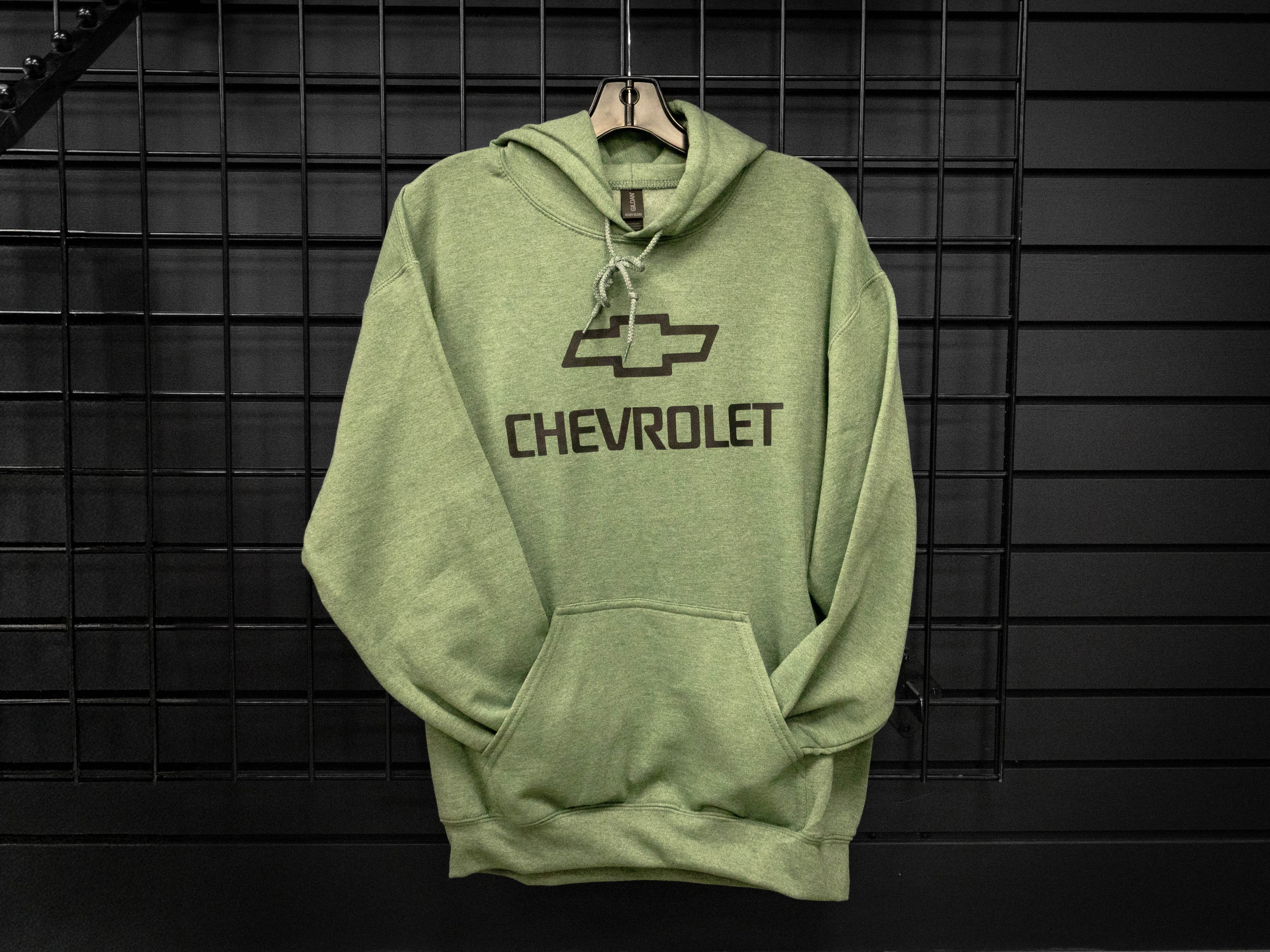 Light Green Chevrolet w/ Large Black Logo