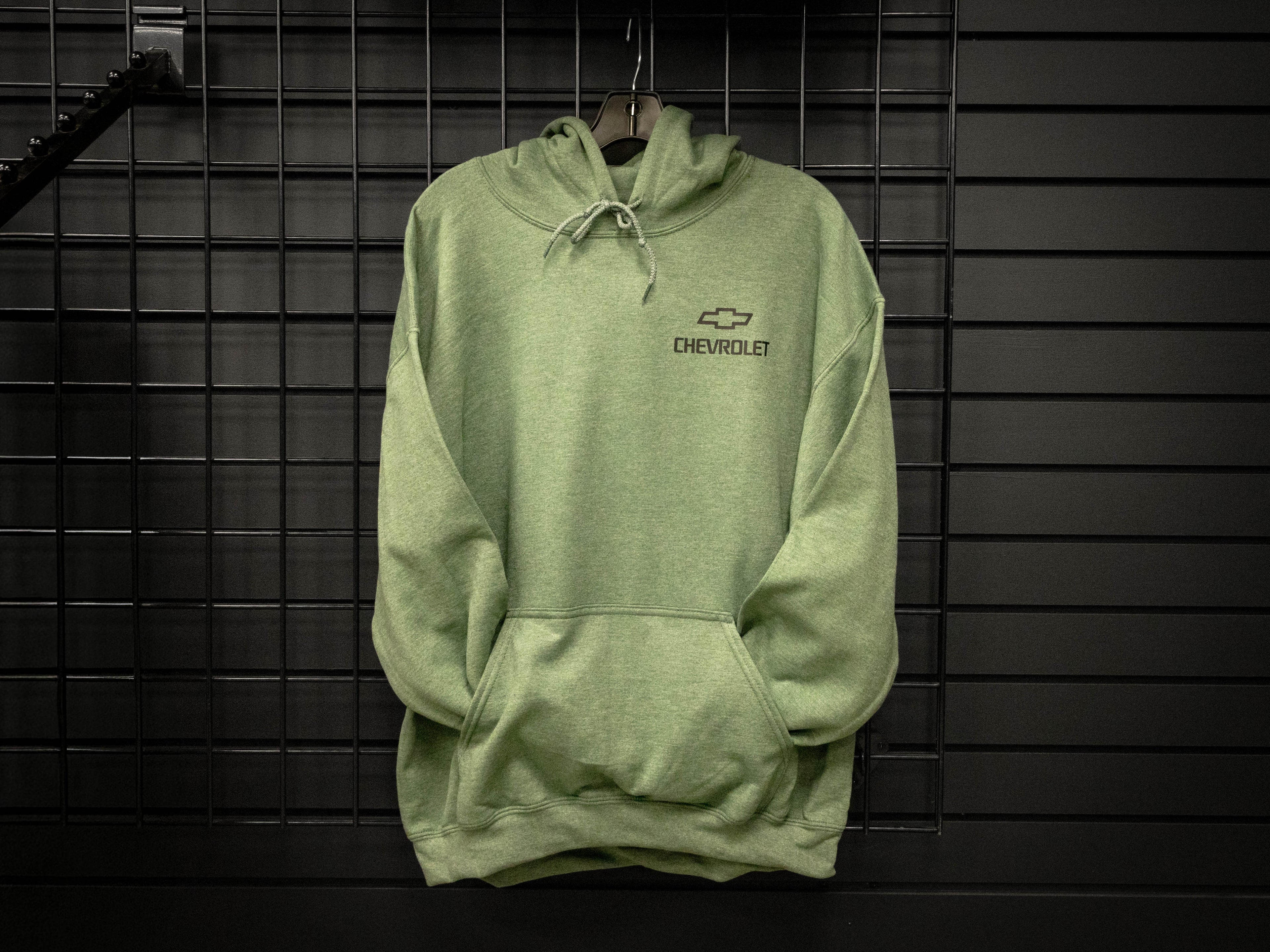 Light Green Chevrolet w/ Small Black Logo